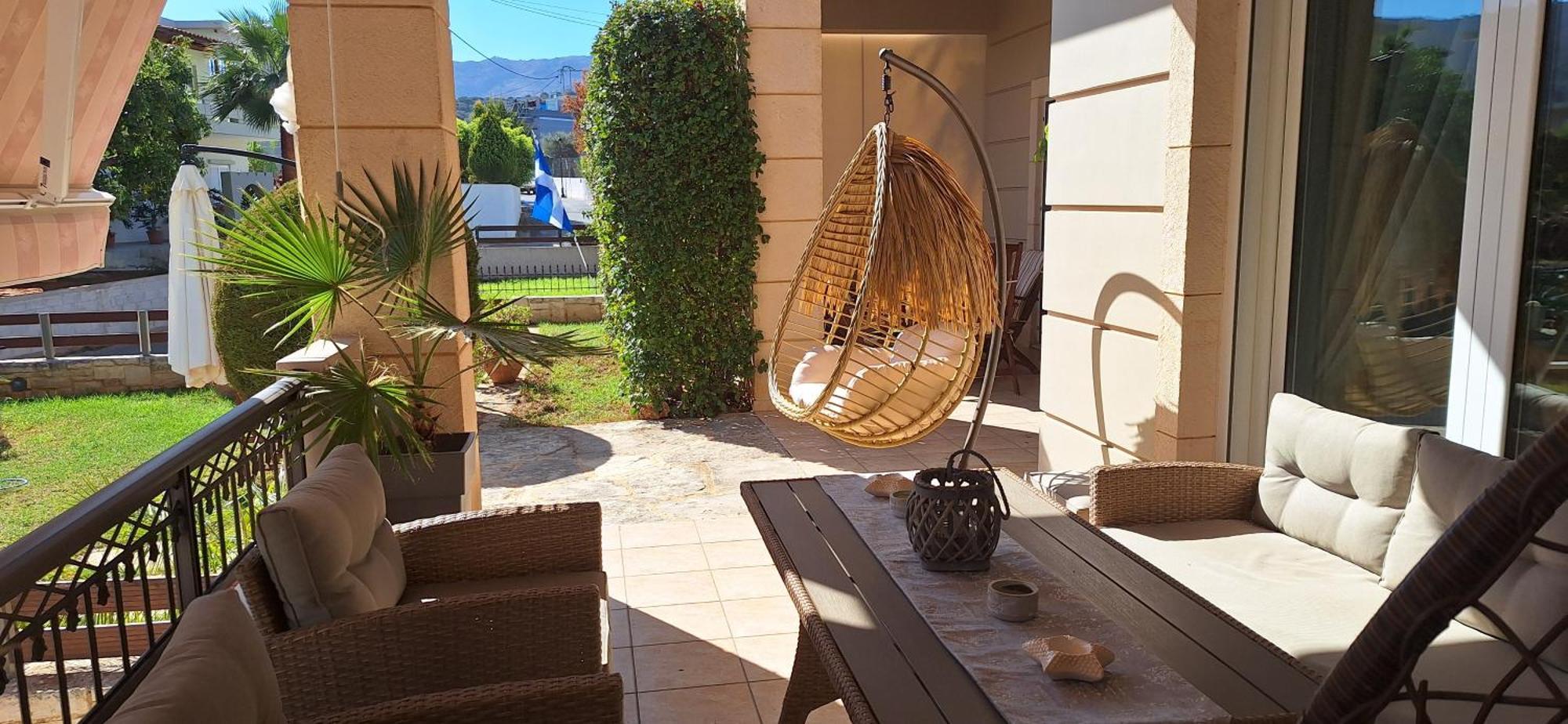 Modern Villa In Chania Perivólia Exteriér fotografie